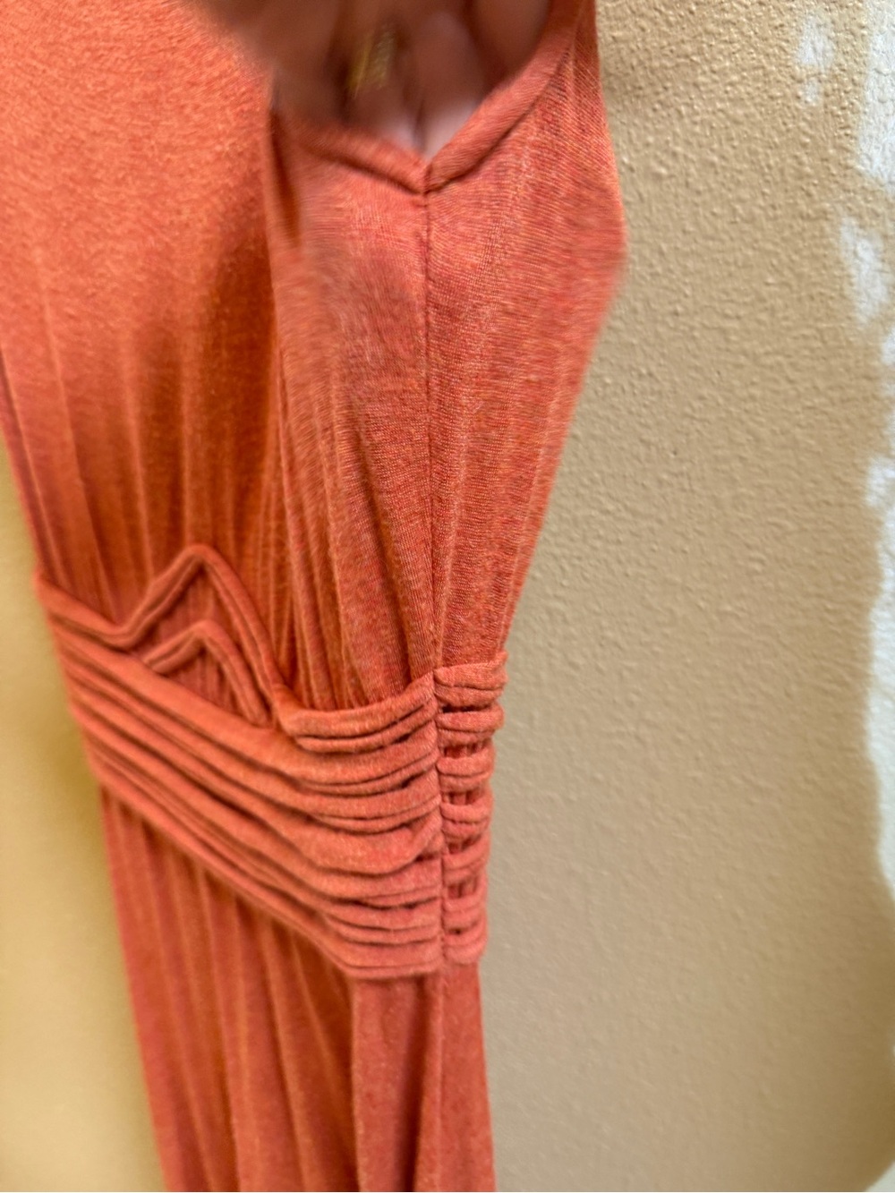 Max Studio Rust Orange High-Low Maxi Dress - Picture 6 of 10